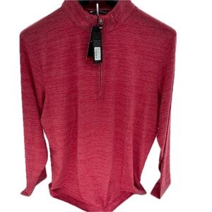 Travis Mathew Red Lightweight Shirt Jacket